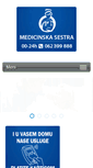 Mobile Screenshot of medicinskasestra.com